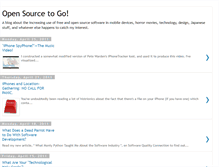 Tablet Screenshot of opensourcetogo.blogspot.com
