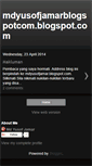 Mobile Screenshot of mdyusofjamarblogspotcom.blogspot.com