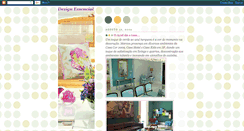 Desktop Screenshot of designessencial.blogspot.com