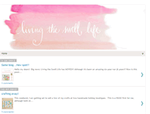 Tablet Screenshot of livingtheswelllife.blogspot.com