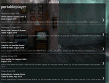 Tablet Screenshot of portableplayers.blogspot.com