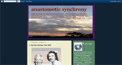 Desktop Screenshot of anastomoticsynchrony.blogspot.com