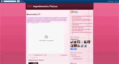 Desktop Screenshot of impedimentosfisicos.blogspot.com