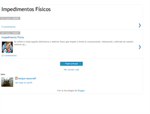 Tablet Screenshot of impedimentosfisicos.blogspot.com