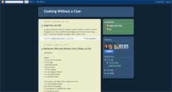 Desktop Screenshot of cookingclueless.blogspot.com