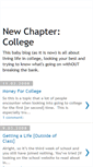 Mobile Screenshot of newchaptercollege.blogspot.com