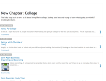 Tablet Screenshot of newchaptercollege.blogspot.com