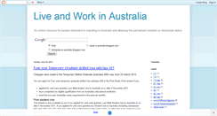Desktop Screenshot of immigrate-to-australia.blogspot.com