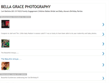 Tablet Screenshot of bellagracephoto.blogspot.com