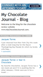 Mobile Screenshot of mychocolatejournal.blogspot.com