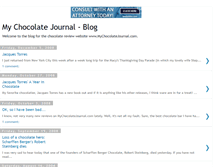 Tablet Screenshot of mychocolatejournal.blogspot.com