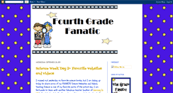 Desktop Screenshot of 4thgradefanatic.blogspot.com