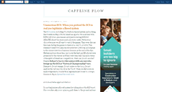 Desktop Screenshot of caffeineflow.blogspot.com