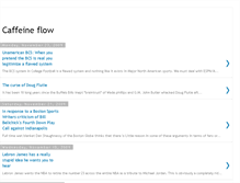 Tablet Screenshot of caffeineflow.blogspot.com
