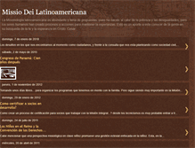 Tablet Screenshot of misionologialatinoamericana.blogspot.com