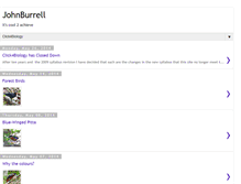 Tablet Screenshot of johnburrell.blogspot.com