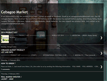 Tablet Screenshot of cebagoomarket.blogspot.com