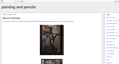 Desktop Screenshot of paintingpencils.blogspot.com