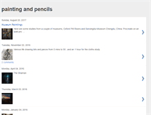 Tablet Screenshot of paintingpencils.blogspot.com