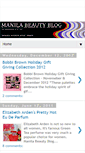 Mobile Screenshot of manilabeautyblog.blogspot.com