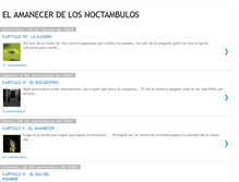 Tablet Screenshot of elamanecerdelosnoctambulos.blogspot.com