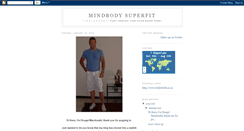 Desktop Screenshot of mindbodysuperfit.blogspot.com
