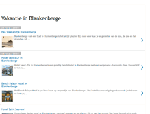 Tablet Screenshot of hotelsinblankenberge.blogspot.com