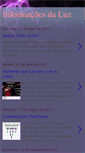 Mobile Screenshot of informacoesdaluz.blogspot.com