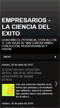 Mobile Screenshot of lacienciadelexito.blogspot.com