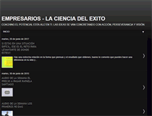 Tablet Screenshot of lacienciadelexito.blogspot.com