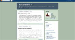 Desktop Screenshot of dansackdistrict46.blogspot.com