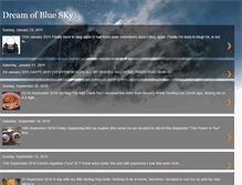 Tablet Screenshot of dreamofbluesky.blogspot.com