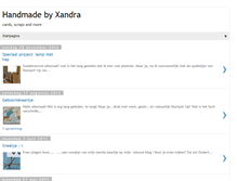 Tablet Screenshot of handmadebyxandra.blogspot.com