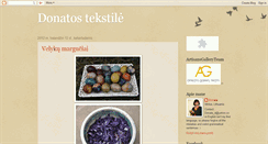 Desktop Screenshot of donatostekstile.blogspot.com