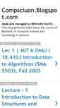 Mobile Screenshot of compsciuon.blogspot.com