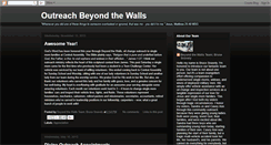 Desktop Screenshot of outreachbeyondthewalls.blogspot.com