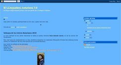 Desktop Screenshot of elllinguateruasturianu.blogspot.com