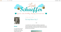 Desktop Screenshot of leahschaeffer.blogspot.com