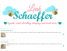 Tablet Screenshot of leahschaeffer.blogspot.com