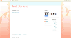 Desktop Screenshot of barbara-justbecause.blogspot.com