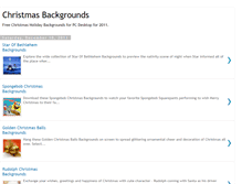 Tablet Screenshot of christmas-backgrounds.blogspot.com