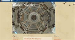 Desktop Screenshot of carlos-nogales.blogspot.com