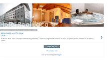 Tablet Screenshot of hotelrealjaca.blogspot.com