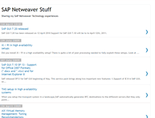 Tablet Screenshot of netweaverstuff.blogspot.com