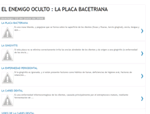 Tablet Screenshot of elenemigoocultolaplacabacteriana.blogspot.com
