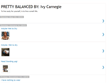 Tablet Screenshot of ivycarnegie.blogspot.com