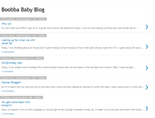 Tablet Screenshot of boobba-baby.blogspot.com