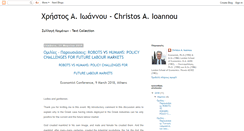 Desktop Screenshot of christoaioannou.blogspot.com