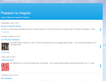 Tablet Screenshot of passiontoinspire.blogspot.com