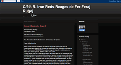 Desktop Screenshot of ironreds1.blogspot.com